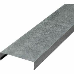 Rufo Galvanizado Calha Forte Capa 2m para Muro 17cm Natural