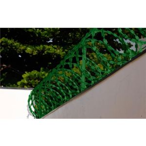 Kit Protetor Perimetral Galvanizado 45cmx5m Verde Calha Forte Kit Protetor Perimetral Galvanizado 45cmx5m Verde Calha Forte