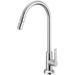 Torneira para Cozinha de Mesa Bica Alta 1/2" Gali Cromado Docol