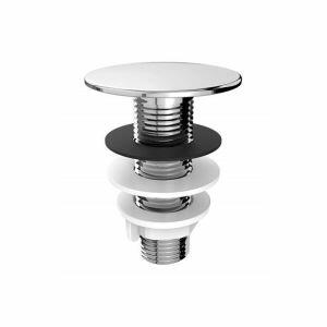 Plug 1/2" Latão Com Canopla Cromado Blukit