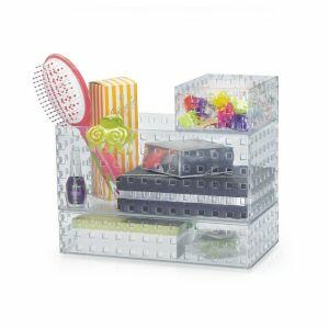 Caixa Organizadora Modular Arthi 756ml 14x10,5x6cm Transparente