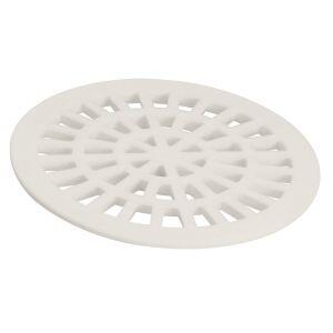 Grelha para Caixa Sifonada 100mm N1 Branco Redondo Amanco