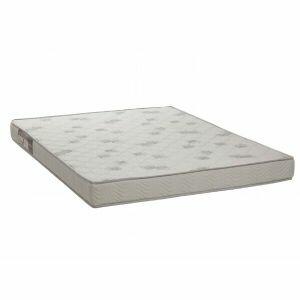 Colchão de Espuma Ortobom Light D23 Selado Casal 138x188x14cm  Cinza/Branco