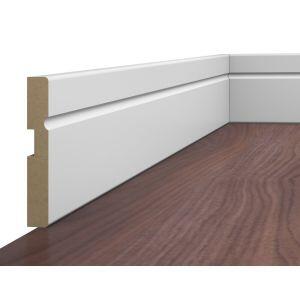 Rodapé MDF Estilo Branco Max 9452 10x240 Eucafloor