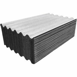 Telha Fibrocimento 110x244cmx8mm Cinza Eternit Telha Fibrocimento 110x244cmx8mm Cinza Eternit