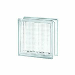 Tijolo de Vidro 19x19x8cm Parallel Vitraltec Tijolo de Vidro 19x19x8cm Parallel Vitraltec