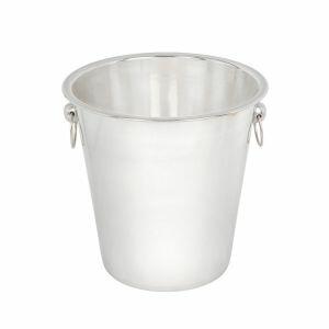 Balde para Bebidas com Argola 4,8L Inox Casa&Ideia