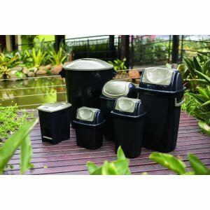 Lixeira de Plástico Ecoblack 32,5L Plasútil