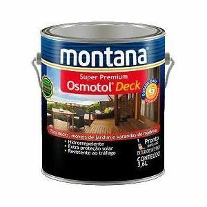 Verniz Osmotol Deck Super Premium 3,6L Natural Semibrilho Montana
