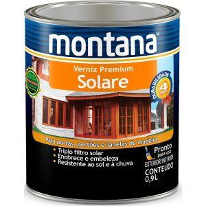 Verniz Solare Premium 900ml Mogno Brilhante Montana