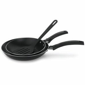 Jogo de Frigideiras Multiflon Gourmet Preta 3 Peças