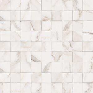Porcelanato Simetria Marble White Retificado Relevo 58,4x58,4 Portinari