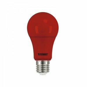 Lâmpada LED Colors Taschibra TKL 5W E27 Luz Vermelho