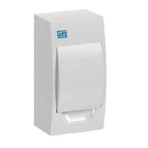 Quadro de Distribuição de Sobrepor Weg QDW 4 Disjuntores