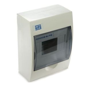 Quadro de Distribuição de Sobrepor Weg QDW 6 Disjuntores Quadro de Distribuição de Sobrepor Weg QDW 6 Disjuntores