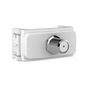 Módulo TV/SAT Coaxial Weg Composé Branco