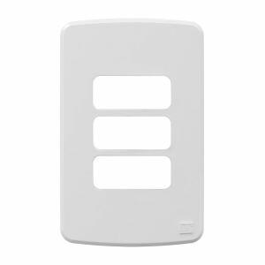 Placa 4"x2" Weg Composé 3 Módulos Branca