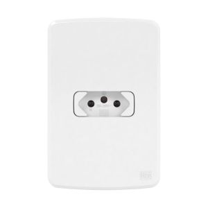 Conjunto Tomada Composé 1 Módulo 2P+T 20A Branco Weg