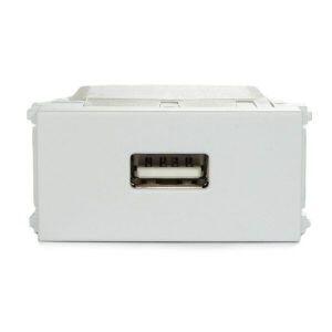 Módulo Tomada USB Weg Refinatto Branco Bivolt Módulo Tomada USB Weg Refinatto Branco Bivolt