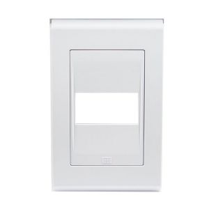 Placa 4"x2" Weg Refinatto Style 1 Módulo Branca