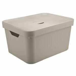 Caixa Organizadora Cube Ou 32L 24,5x46x36cm Nude