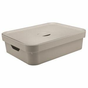 Caixa Organizadora Cube Ou 16L 13x45x63,5cm Nude