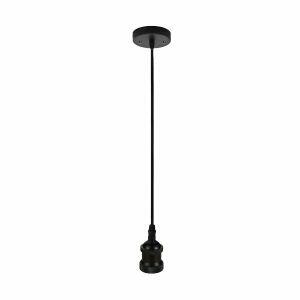 Pendente Taschibra Dot Metal Indie 1 Lâmpada Preto Pendente Taschibra Dot Metal Indie 1 Lâmpada Preto