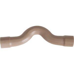 Curva Transposição 25mm Pvc Sold Marrom Amanco
