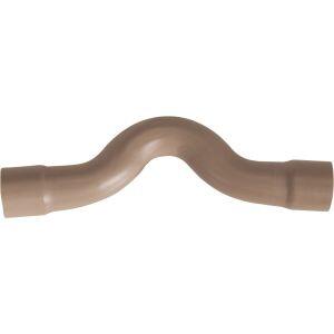 Curva Transposição 32mm Pvc Sold Marrom Amanco