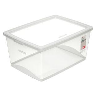 Organizador com Tampa My Closet Natural 15L 41,2x29,5x18,6cm