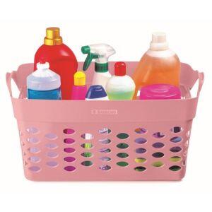 Cesto Multiuso Flexível 22L Rosa Sanremo