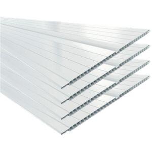 Forro PVC 8mmx20cmx6m Gemini Branco Neve Pro Forma