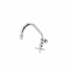 Torneira de Parede para Cozinha Hidrofama 1167 C31 1/2" Cromado