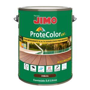 JIMO Protecolor UV Acabamento de Alta Durabilidade Progete e Embeleza Resistente ao Sol Chuva e Maresia Imbuia Galão 3,6 Litros