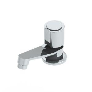 Torneira para Banheiro de Mesa Bica Baixa 1/2" 1194 Fluxo Cromado Addra