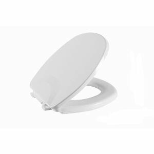 Assento Sanitário Poliéster Almofadado Aspen Branco Astra