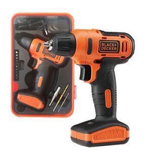 Furadeira e Parafusadeira Bateria 12V Black+Decker LD12SP Furadeira e Parafusadeira Bateria 12V Black+Decker LD12SP