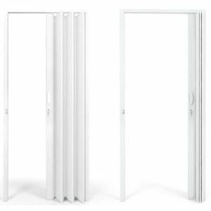 Porta Sanfonada PVC 2,1x0,7m 2050022002 Branca Pro Forma
