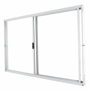 Janela de Correr Alumínio Classic Branca 2 Folhas 100x100 CRV