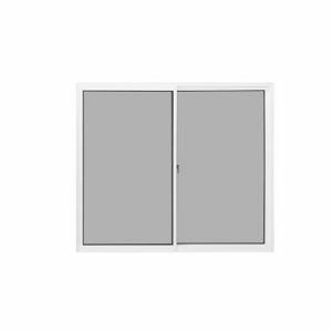 Janela de Correr Alumínio CRV 100x150cm 2 Folhas Branca