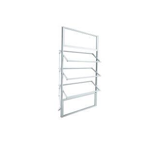 Janela Basculante Alumínio CRV Classic 100x60cm Branca 600536