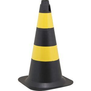 Cone de Sinalização 50cm Preto/Amarelo Vonder Cone de Sinalização 50cm Preto/Amarelo Vonder
