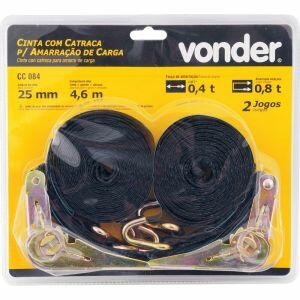 Cinta para Amarrar Carga com Catraca Vonder