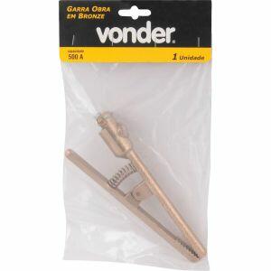Garra Jacaré Vonder Negativa Bronze 500A Bronze