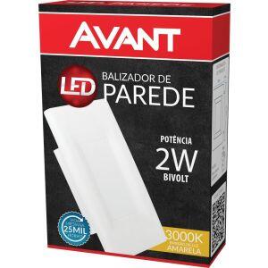 Balizador 1 Lâmpada 6500K 2W Bivolt Luz Branca Frio Avant Balizador 1 Lâmpada 6500K 2W Bivolt Luz Branca Frio Avant