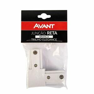 Junção L para Trilho Elegance Branco Avant