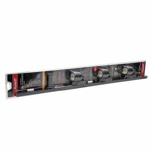 Kit Trilho Elétrico 3 Spots Led Elegance Luz Amarela Avant