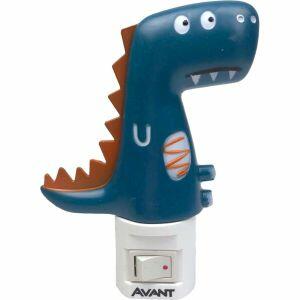 Luz Noturna LED Dino 1W 3000K Luz Amarela Avant
