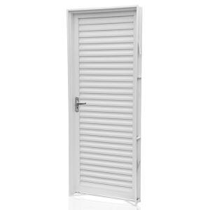 Porta de Abrir Aço CRV Ideal 2,15x0,84m Branca Direita Porta de Abrir Aço CRV Ideal 2,15x0,84m Branca Direita