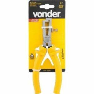 Alicate Desencapador de Cabos Isolado 1000V 6" Vonder
